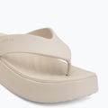 Șlapi pentru femei Crocs Gateway Platform stucco 7