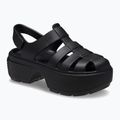 Sandale pentru femei Crocs Stomp Fisherman Sandal black