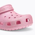 Papuci pentru copii  Crocs Classic Glitter Clog Kids pink tweed glitter 8