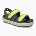 Sandale pentru copii Crocs Crocband Cruiser Kids slate grey/acidity