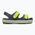 Sandale pentru copii Crocs Crocband Cruiser Kids slate grey/acidity 2