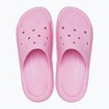 Papuci pentru femei Crocs Stomp Slide pink tweed 12