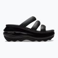 Papuci Crocs Mega Crush Triple Strap black