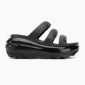 Papuci Crocs Mega Crush Triple Strap black 2