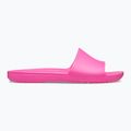 Papuci pentru femei Crocs Kadee Slide electric pink 9