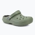 Papuci Crocs Classic Lined Clog moss/multi