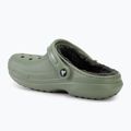 Papuci Crocs Classic Lined Clog moss/multi 4