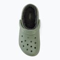 Papuci Crocs Classic Lined Clog moss/multi 6