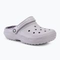 Papuci Crocs Classic Lined Clog mauve mist/mauve mist