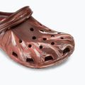 Papuci Crocs Classic Marbled Clog dark clay/multi 8