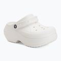 Șlapi pentru femei Crocs Bella white