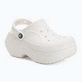 Șlapi pentru femei Crocs Bella white 2