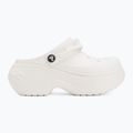 Șlapi pentru femei Crocs Bella white 3