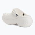 Șlapi pentru femei Crocs Bella white 4