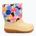 Cizme de zăpadă Crocs Classic Neo Puff Geo Shapes Boot Kids shitake/multi 2