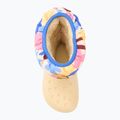Cizme de zăpadă Crocs Classic Neo Puff Geo Shapes Boot Toddler shitake/multi 5