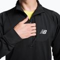 Tricou de antrenament pentru bărbați New Balance Top NB Heat Grid Half Zip negru NBMT23252BK 5