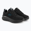 Pantofi SKECHERS bărbați D'Lux Walker Get Oasis negru/teal 4