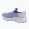 Încălțăminte pentru copii SKECHERS Slip-Ins Ultra Flex 3.0 lavender/multi 3