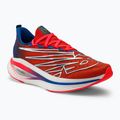 Încălțăminte de alergat pentru femei New Balance TCS New York City Marathon FuelCell SC Elite V3 roșie NBWRCELNY3