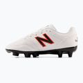 New Balance 442 V2 Academy FG ghete de fotbal pentru copii alb JS43FWD2.M.035 12