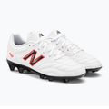 New Balance 442 V2 Academy FG ghete de fotbal pentru copii alb JS43FWD2.M.035 4