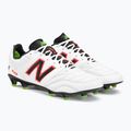 New Balance 442 V2 Pro FG bărbați ghete de fotbal alb și negru MS41FWD2.D.095 4