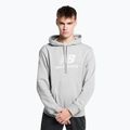 Hanorac de antrenament pentru bărbați New Balance Essentials Essentials Stacked Logo French Terry Hoodie gri NBMT31537AG