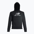 Tricou de antrenament pentru bărbați New Balance Essentials Essentials Stacked Logo French Terry Hoodie negru MT31537BK 9