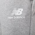 Pantaloni de antrenament pentru femei New Balance Essentials Essentials Stacked Logo French grey NBWP31530 7