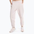 Pantaloni de antrenament New Balance Athletics Nature State French Terry pentru femei, roz WP23553WAN