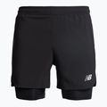 New Balance Accelerate Pacer 5" pantaloni scurți de alergare pentru bărbați negru MS31244BK 5