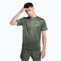 Tricou de alergare New Balance Top Printed Impact Run SS pentru bărbați, verde NBMT21263DON