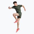 Tricou de alergare New Balance Top Printed Impact Run SS pentru bărbați, verde NBMT21263DON 2