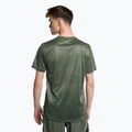 Tricou de alergare New Balance Top Printed Impact Run SS pentru bărbați, verde NBMT21263DON 3