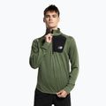 Tricou de antrenament pentru bărbați New Balance Top NB Heat Grid Half Zip gri NBMT23252DO1