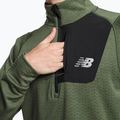 Tricou de antrenament pentru bărbați New Balance Top NB Heat Grid Half Zip gri NBMT23252DO1 4