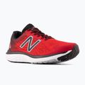 Încălțăminte de alergat pentru bărbați New Balance W680V7 roșie NBM680C 10