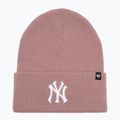 Căciulă de iarnă 47 Brand MLB New York Yankees Haymaker mauve