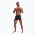 Pantaloni scurți de baie Speedo ECO END+ Splice pentru bărbați, negru/portocaliu 15