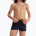 Speedo Hyper Boom Logo Splice slip de înot pentru copii navy/orange 13