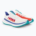 Încălțăminte de alergat pentru bărbați HOKA Carbon X 3 white/flame 4