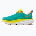 Pantofi de alergare pentru bărbați HOKA Clifton 9 verde 1127895-CEPR 3