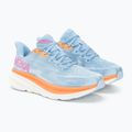 Încălțăminte de alergare pentru femei HOKA Clifton 9 airy blue/ice water 4