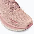 Pantofi de alergare pentru femei HOKA Clifton 9 roz 1127896-PMPW 7