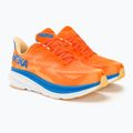 Încălțăminte de alergare pentru bărbați HOKA Clifton 9 Wide vibrant orange/impala 4