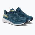 Pantofi de alergare pentru bărbați HOKA Clifton 9 midnight ocean/bluesteel 4
