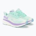 Încălțăminte de alergare pentru femei HOKA Clifton 9 Wide sunlit ocean/lilac mist 5