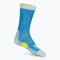 Șosete de alergare HOKA Crew Run Sock 3 pary diva blue/ice water/evening primrose 2