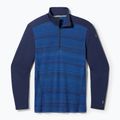 Longsleeve termoactiv pentru bărbați Smartwool Merino 250 Baselayer 1/4 Zip Boxed deep navy color shift 3